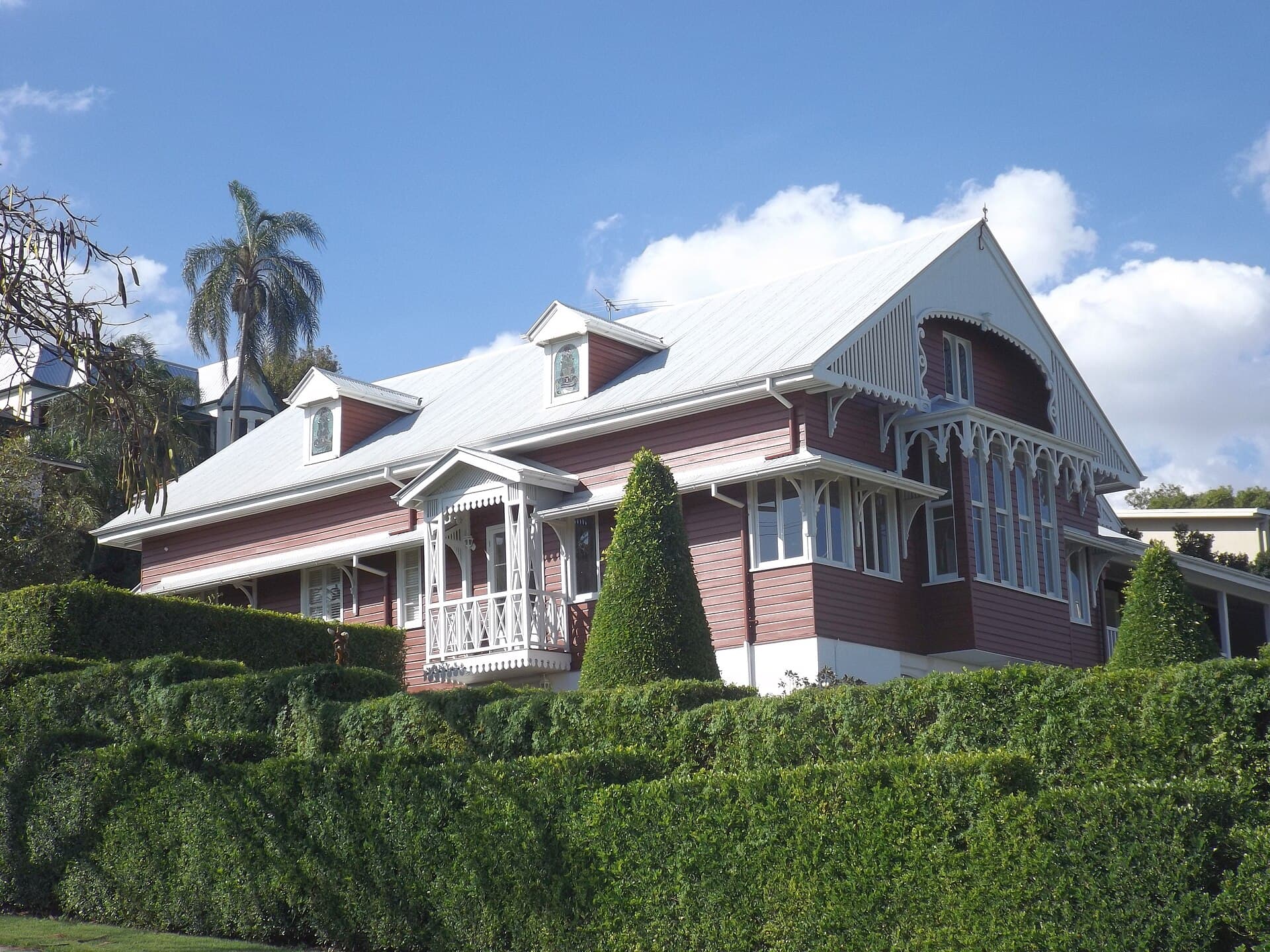 A heritage Australian villa with a wrap-around verandah